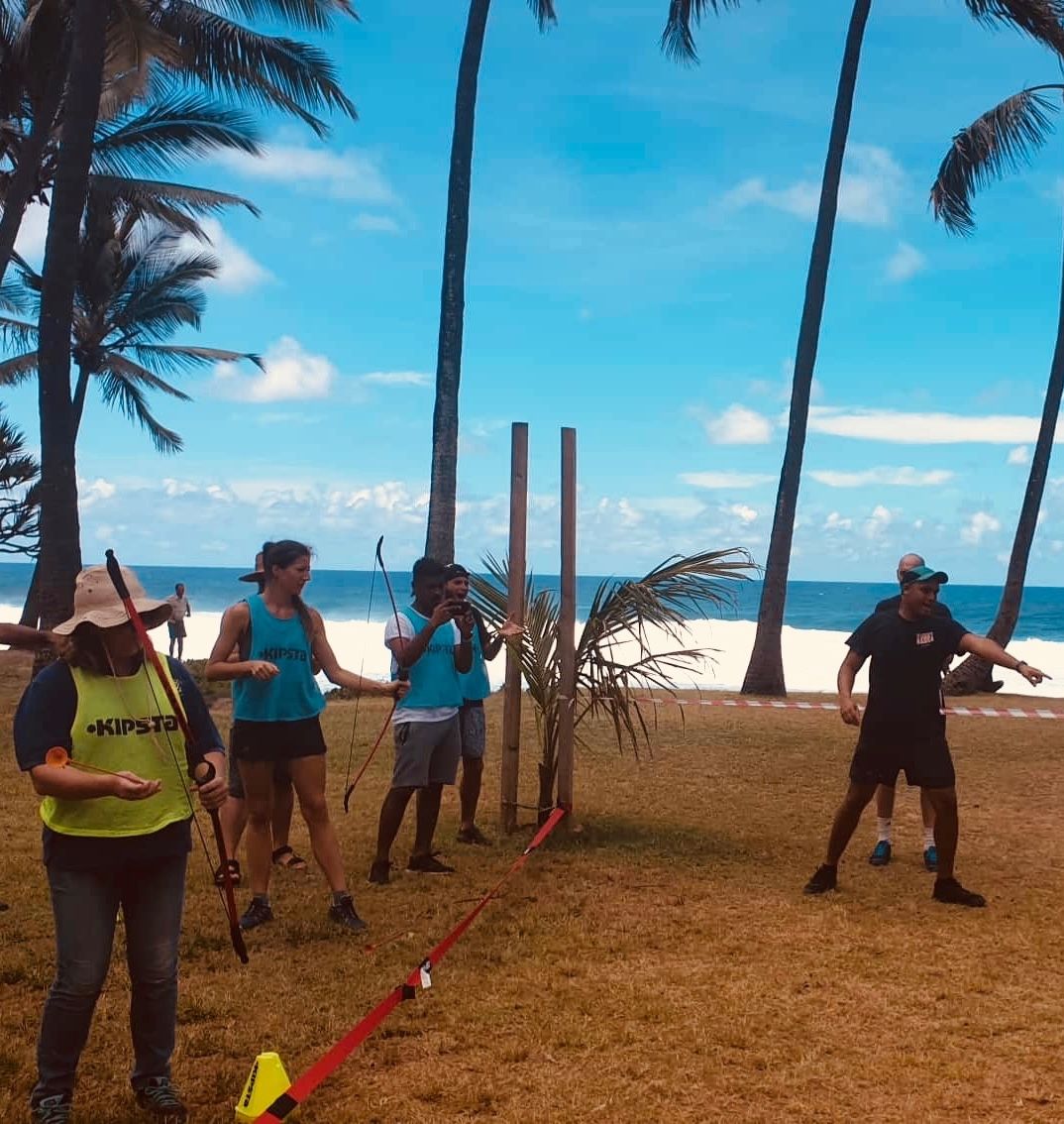 Representation de la formation de coach en Team Building a la Reunion