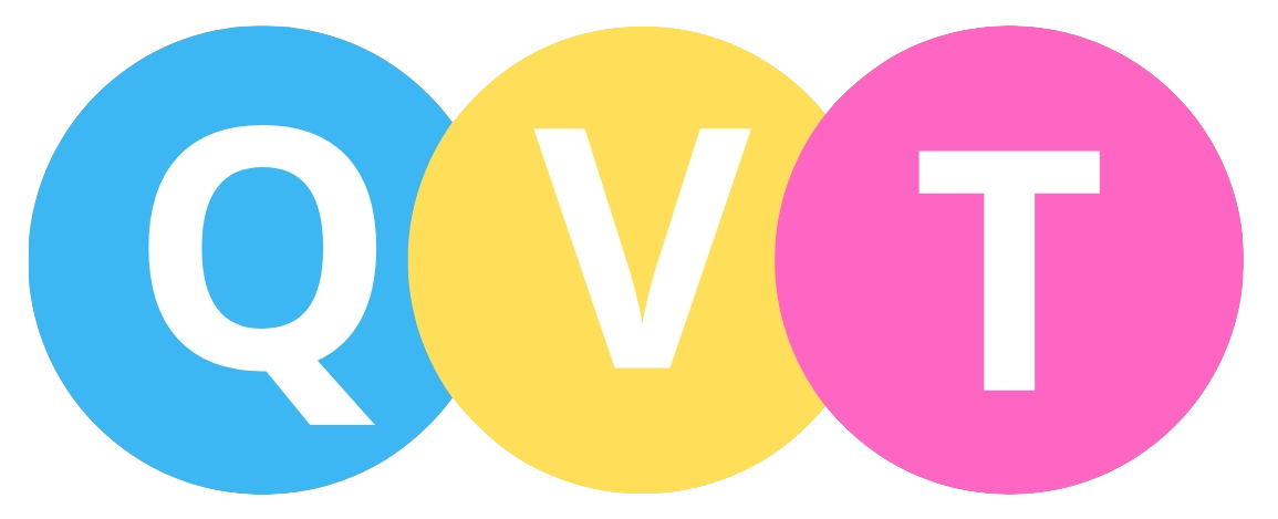 Initiales QVT pour Qualité de Vie au Travail